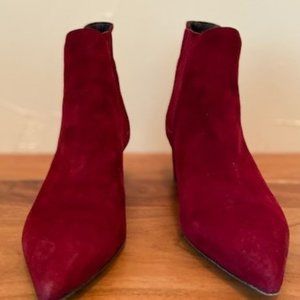 Suede Booties